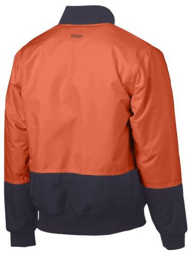 Picture of Two Tone Hi Vis Bomber Jacket
